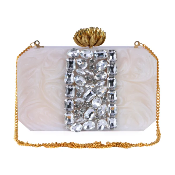 Resin White Clutch