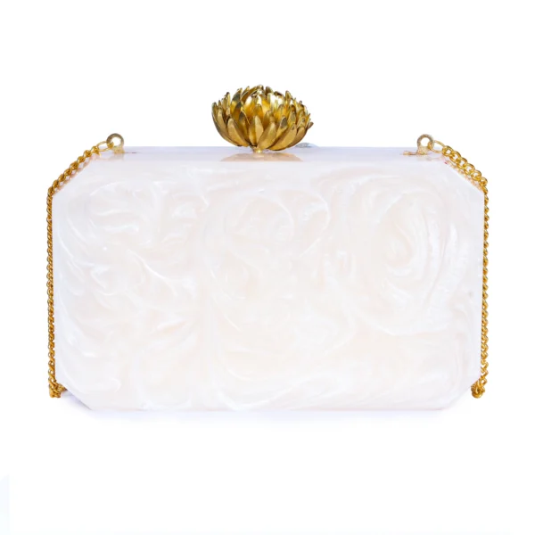 Resin White Clutch