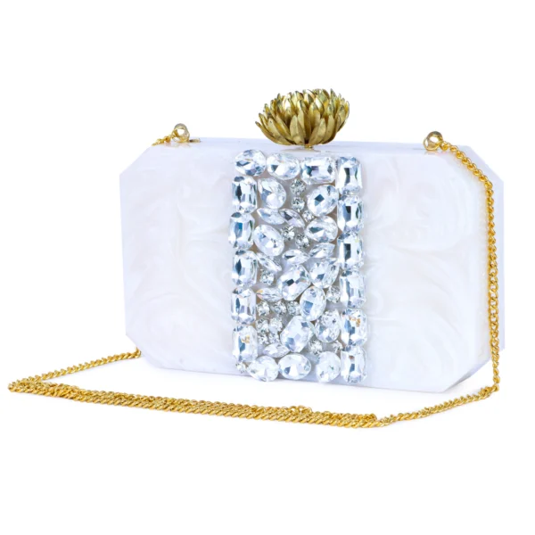 Resin White Clutch