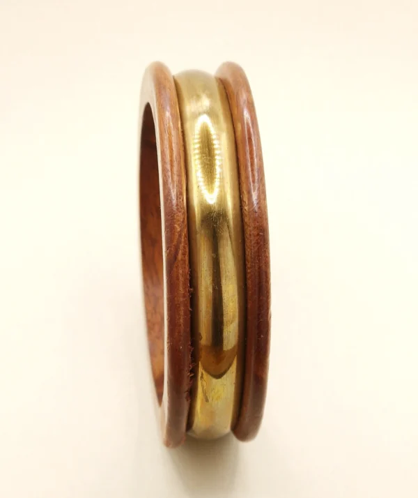 Brass Design Cuff Bangle