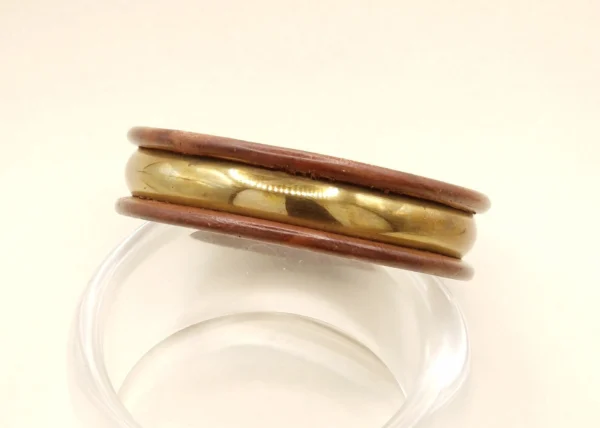 Brass Design Cuff Bangle