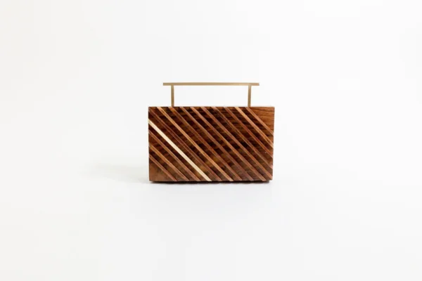 Wooden Clutch Bag