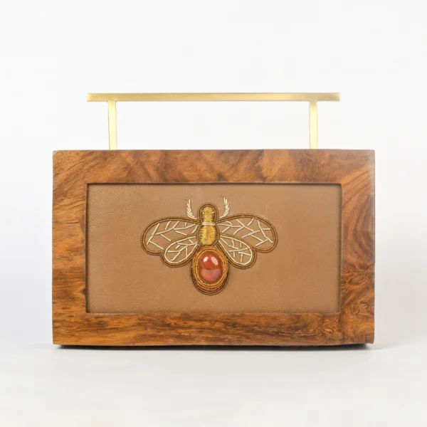 Wooden Clutch Purse