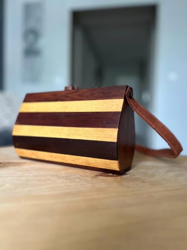 Wooden Clutch Bag