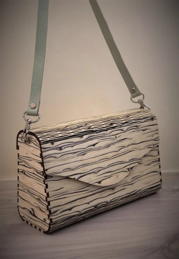 Wooden Clutch Bag