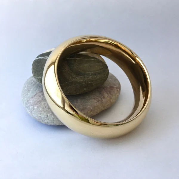 Brass Cuff Plain Bangle