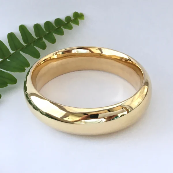 Brass Cuff Plain Bangle