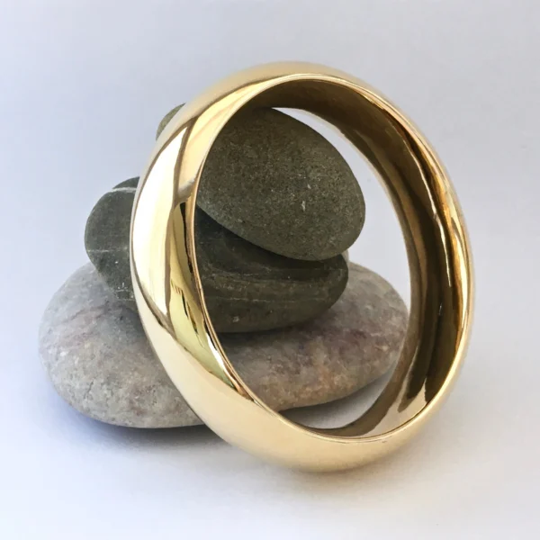 Brass Cuff Plain Bangle