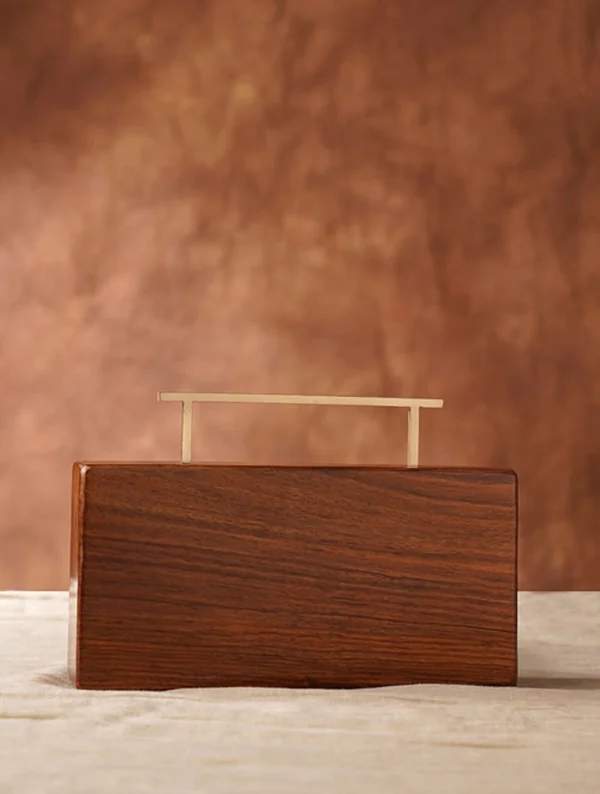 Wooden Clutch Handbag