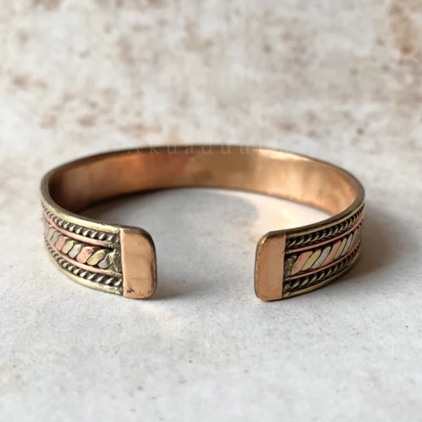 Brass Styles Cuff Bangle