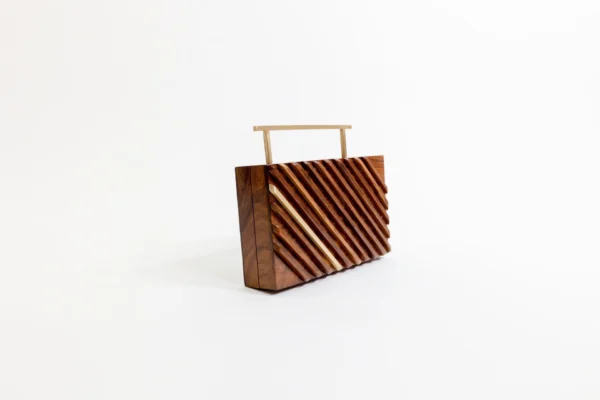 Wooden Clutch Bag