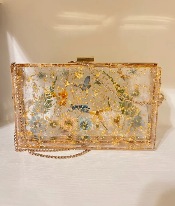 Resin Clutch Bag